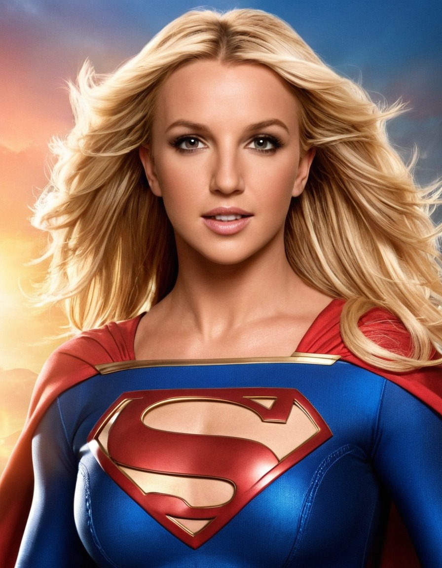 britney spears, superhero, superwoman, transformation, celebrity, pop star, empowerment