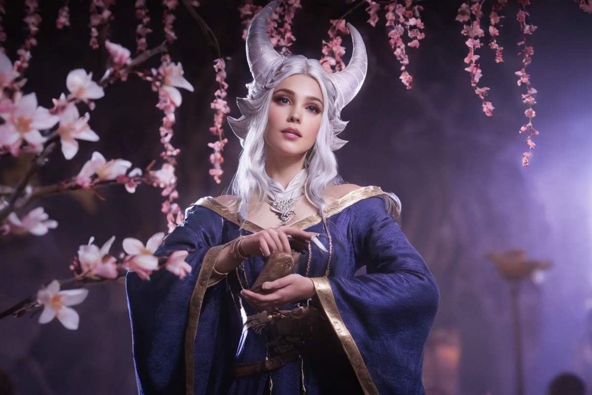 portrait, fantasyart, cosplay, elf, photography, magic, characterdesign, alune, leagueoflegends, spiritblossom