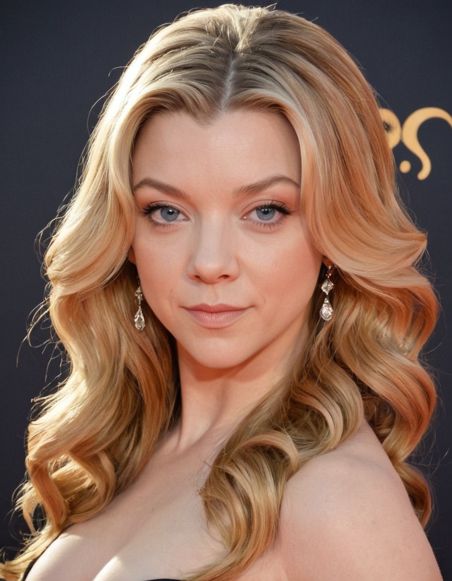 natalie dormer, portrait, painting, actress, celebrity, art, fashion