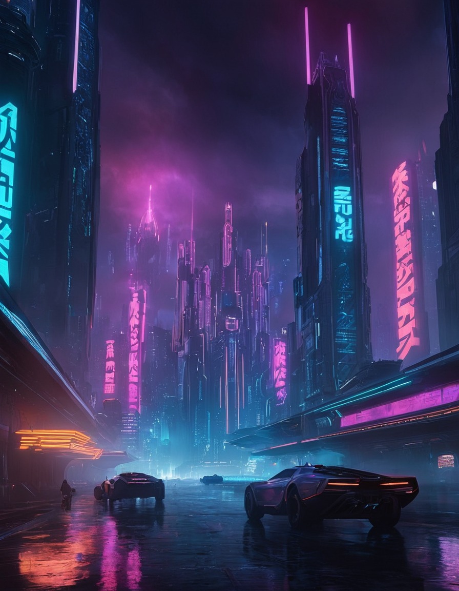 blade runner 2049, sci-fi, future, cityscape, neon lights, flying cars, movies