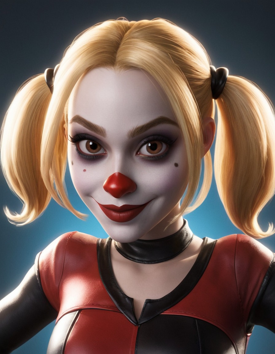 fun, harley quinn, dc comics, funny, caricature