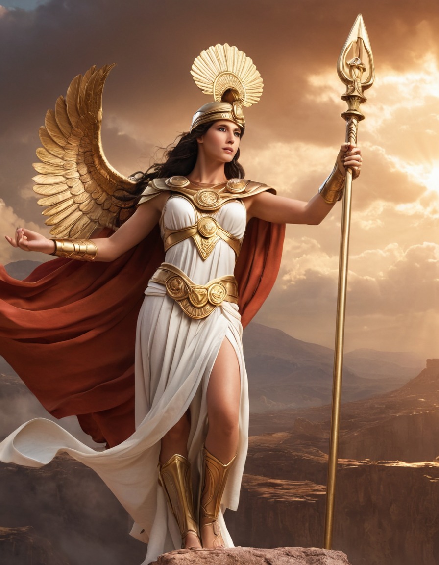 athena, epic, greek mythology, goddess, battle, wisdom, war