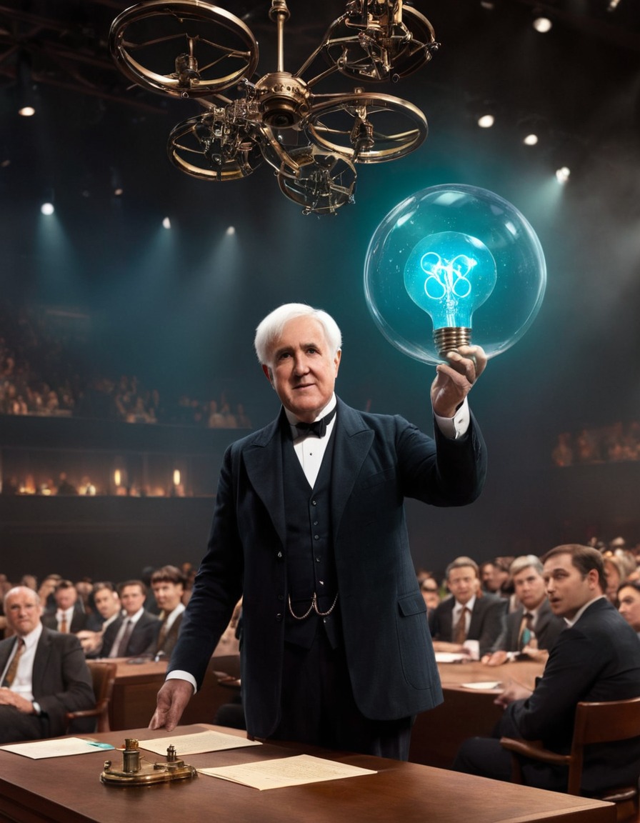 thomas edison, invention, tech conference, innovation, inventor