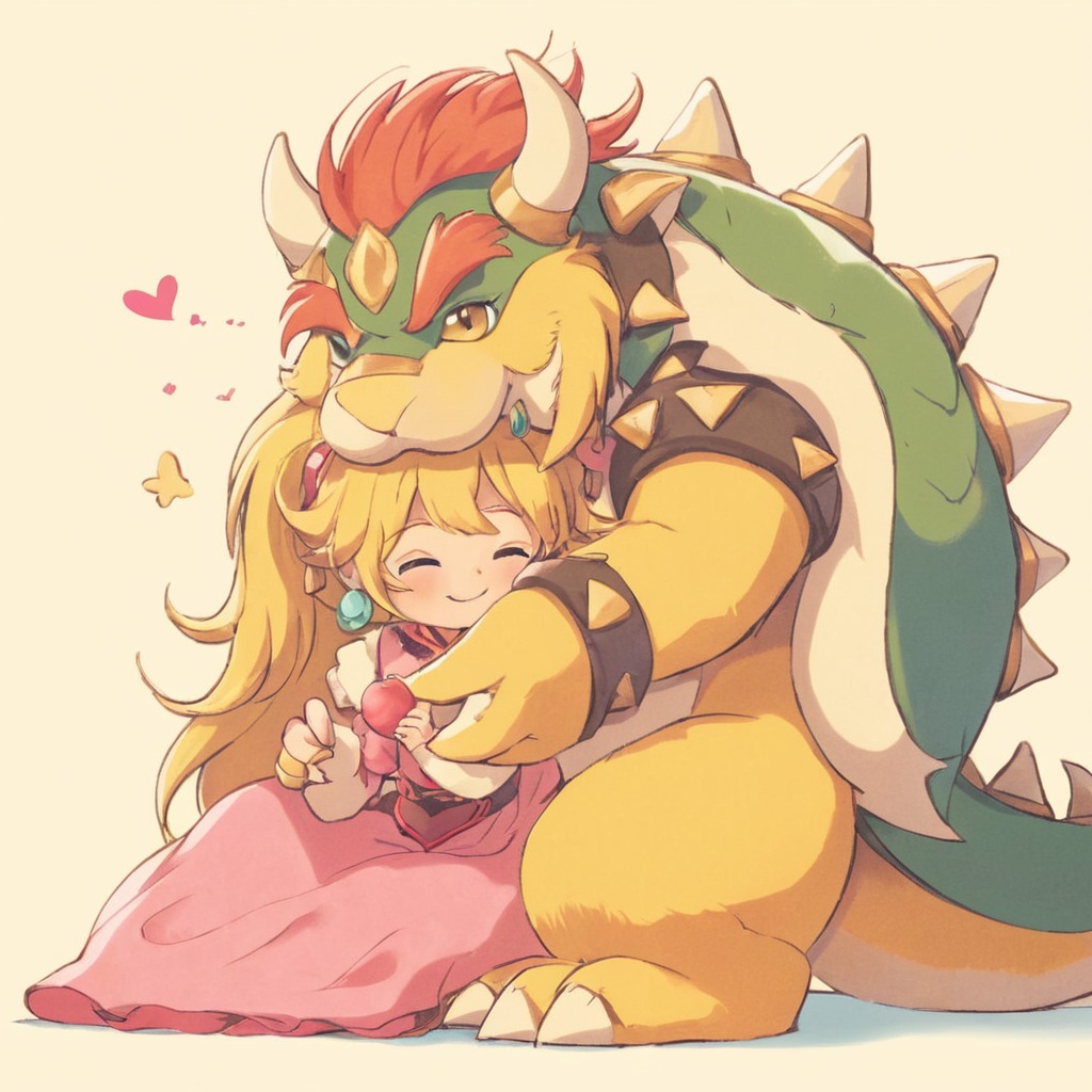 nintendo, princess, mario, digitalart, fanart, videogamefanart, princesspeach, bowserfanart