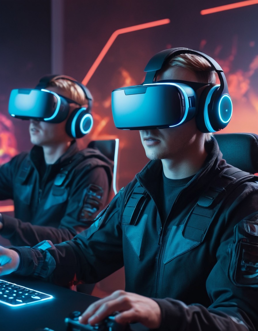 virtual reality, gaming, tournament, technology, competition, future