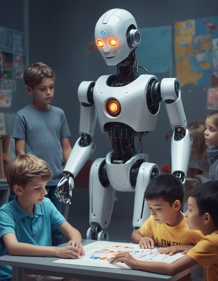 robot, education, technology, children, teaching, robots