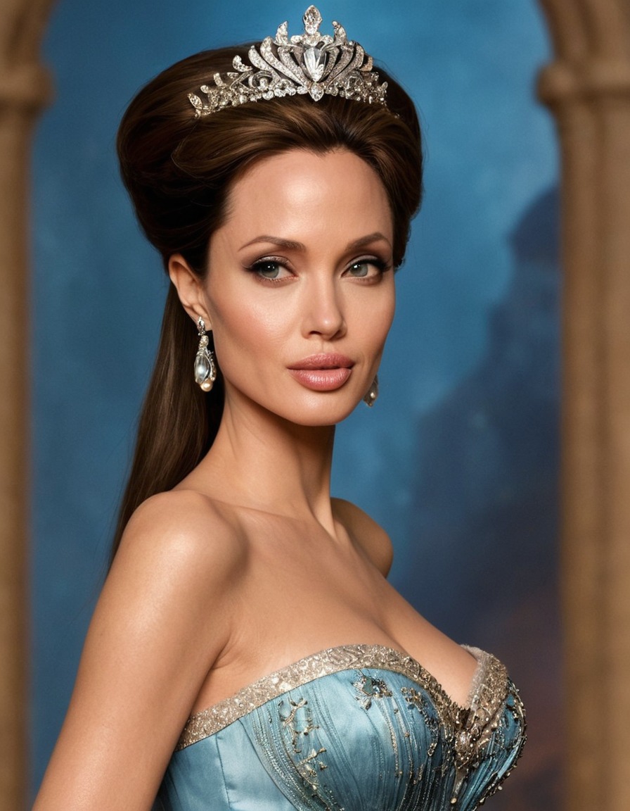 princess, angelina jolie, disney, fairy tale, actress, beauty, enchantment