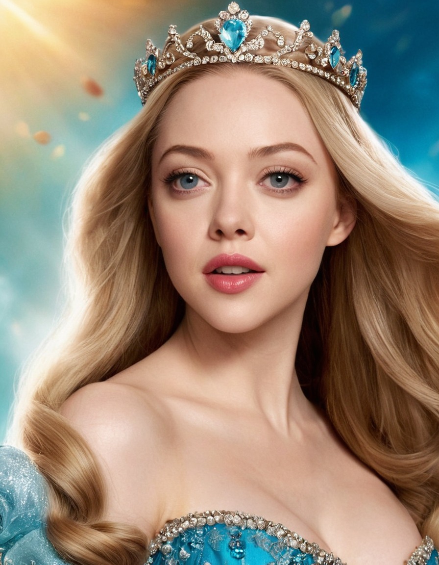 amanda seyfried, actress, disney princess, fairy tale, beauty, fantasy, royalty