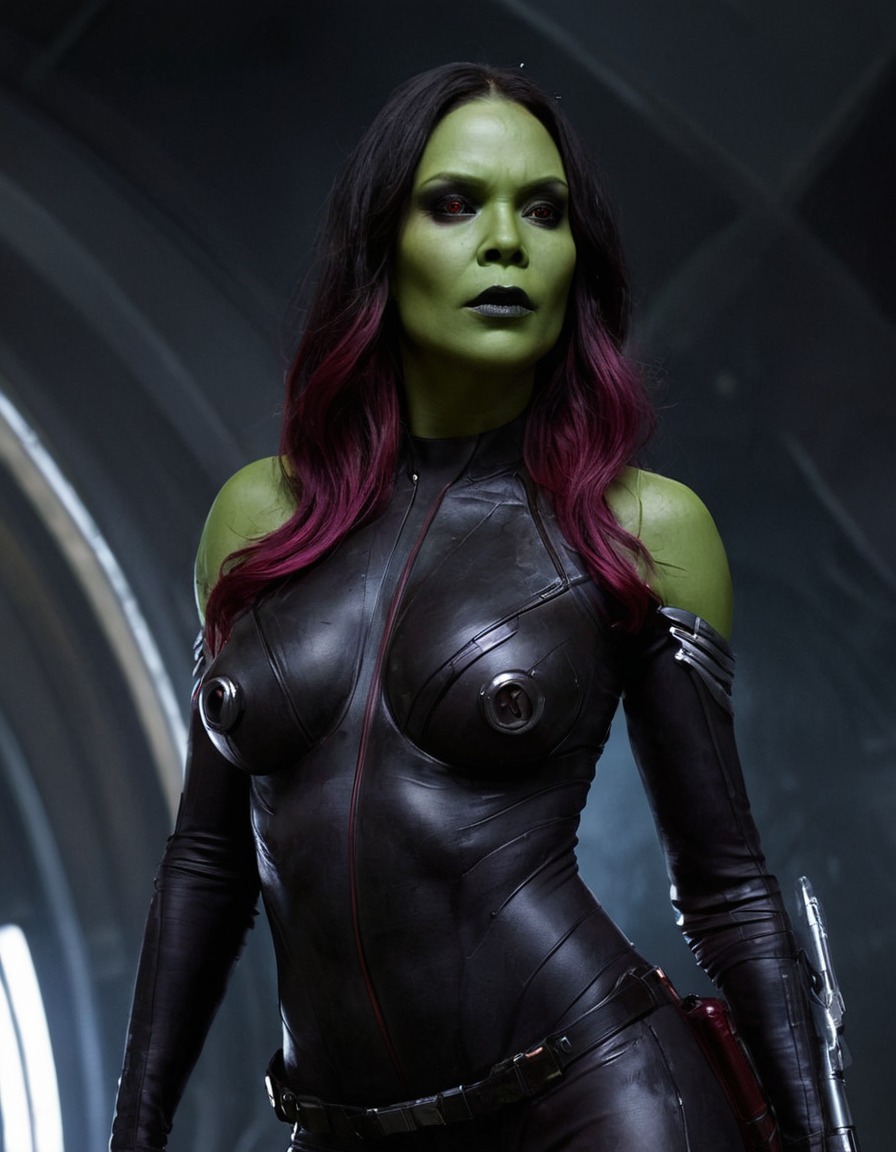 gamora, guardians of the galaxy, marvel, superhero, villain, antagonist