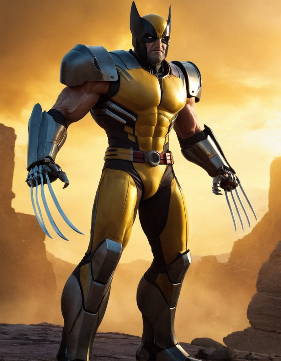 wolverine, robot, marvel, x-men, fictional character