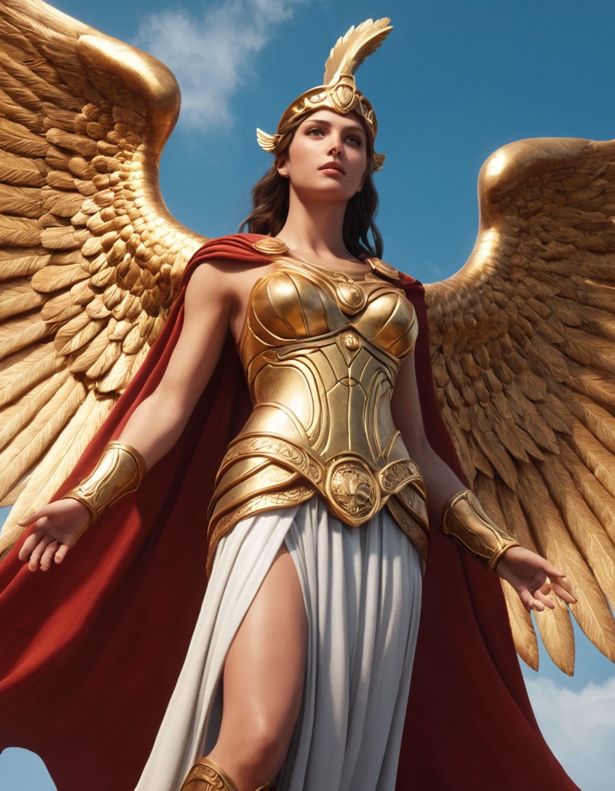 athena, epic, greek mythology, deity, storytelling, divine intervention