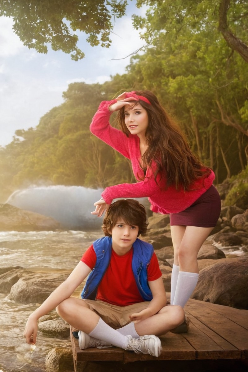 cosplay, cartoon, photography, gravityfalls, disney, dipper, mable