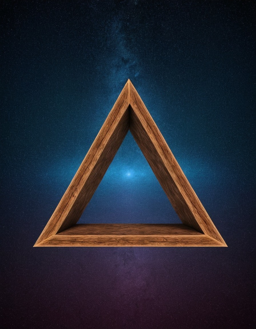 penrose triangle, illusion, visual illusion, geometry, optical illusion, impossible shape, perspective