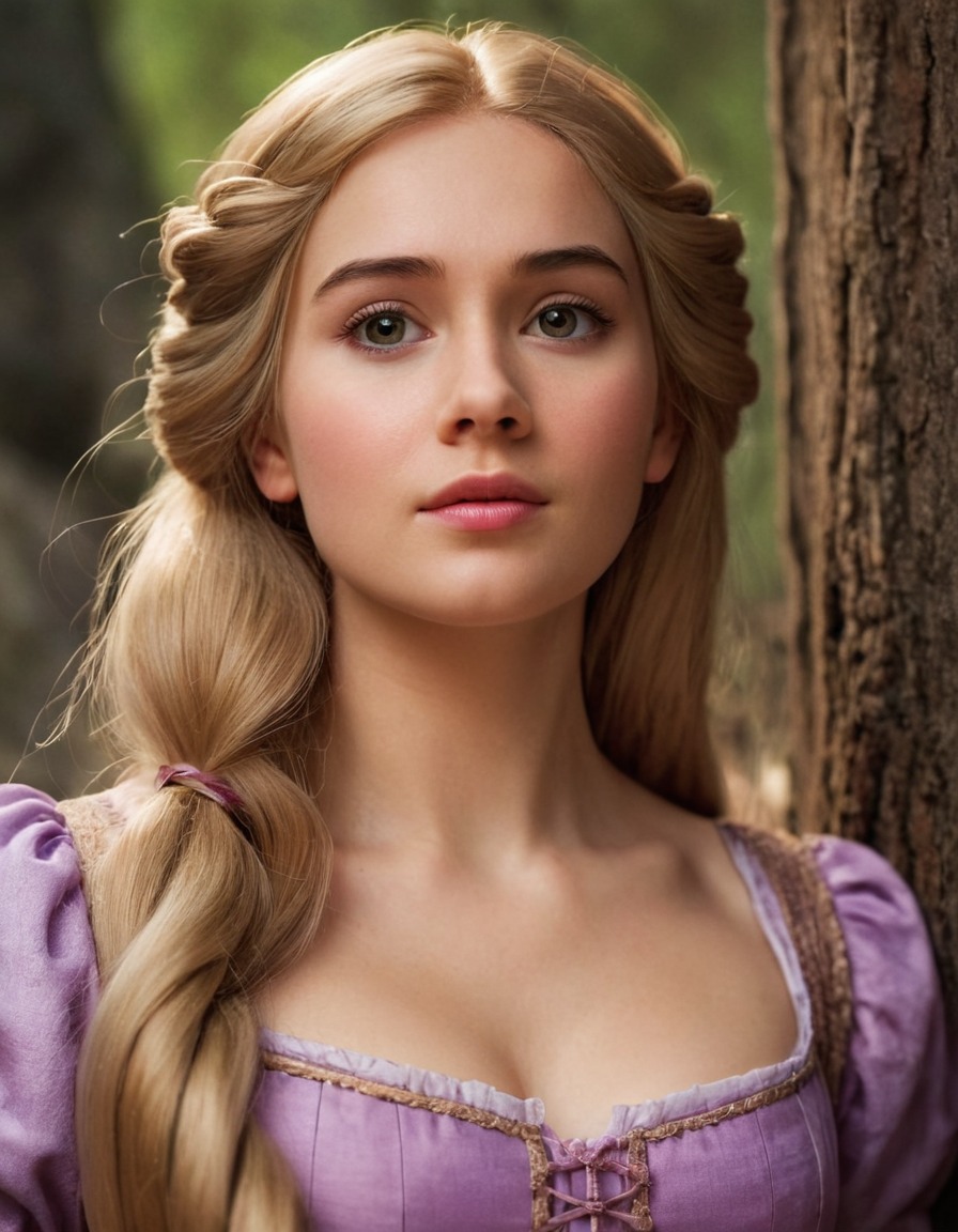 rapunzel, tangled, fairytale, disney, long hair, beautiful woman, enchanted princess