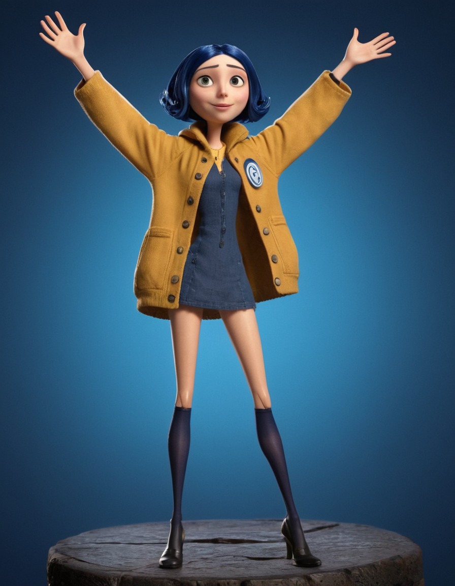 coraline jones, character, pretty woman, fictional character, neil gaiman, adaptation, live-action