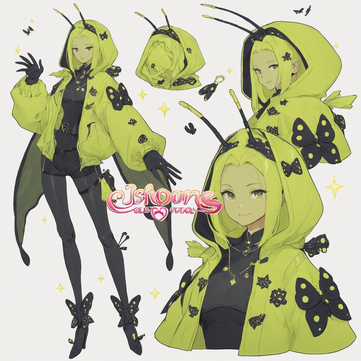 characterdesign, adoptable, adoptablesopen, adoptableauction, humanoid, insect, digitalart, characterconcept, animegirl, fantasycharacter, dnd, monster, bug, cute, insectoid, aiart, aiadopt, aiartcommunity