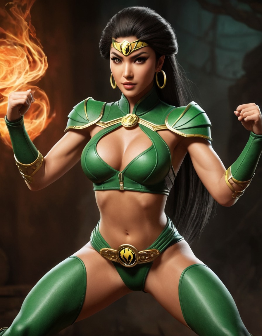 jade (mortal kombat), mortal kombat, video games, fighting games, combat skills, female characters, action sequences