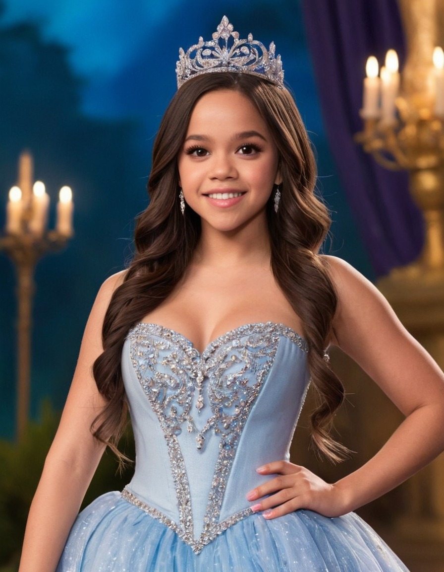 jenna ortega, actress, disney princess, beauty, glamour, fashion, celebrity