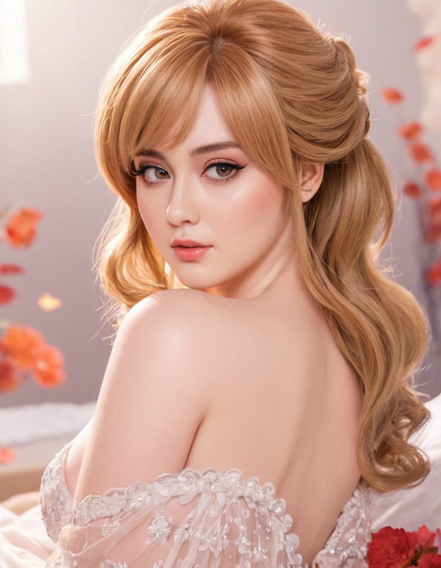 adele, anime, music artist, singer, fan art, japanese animation, character design