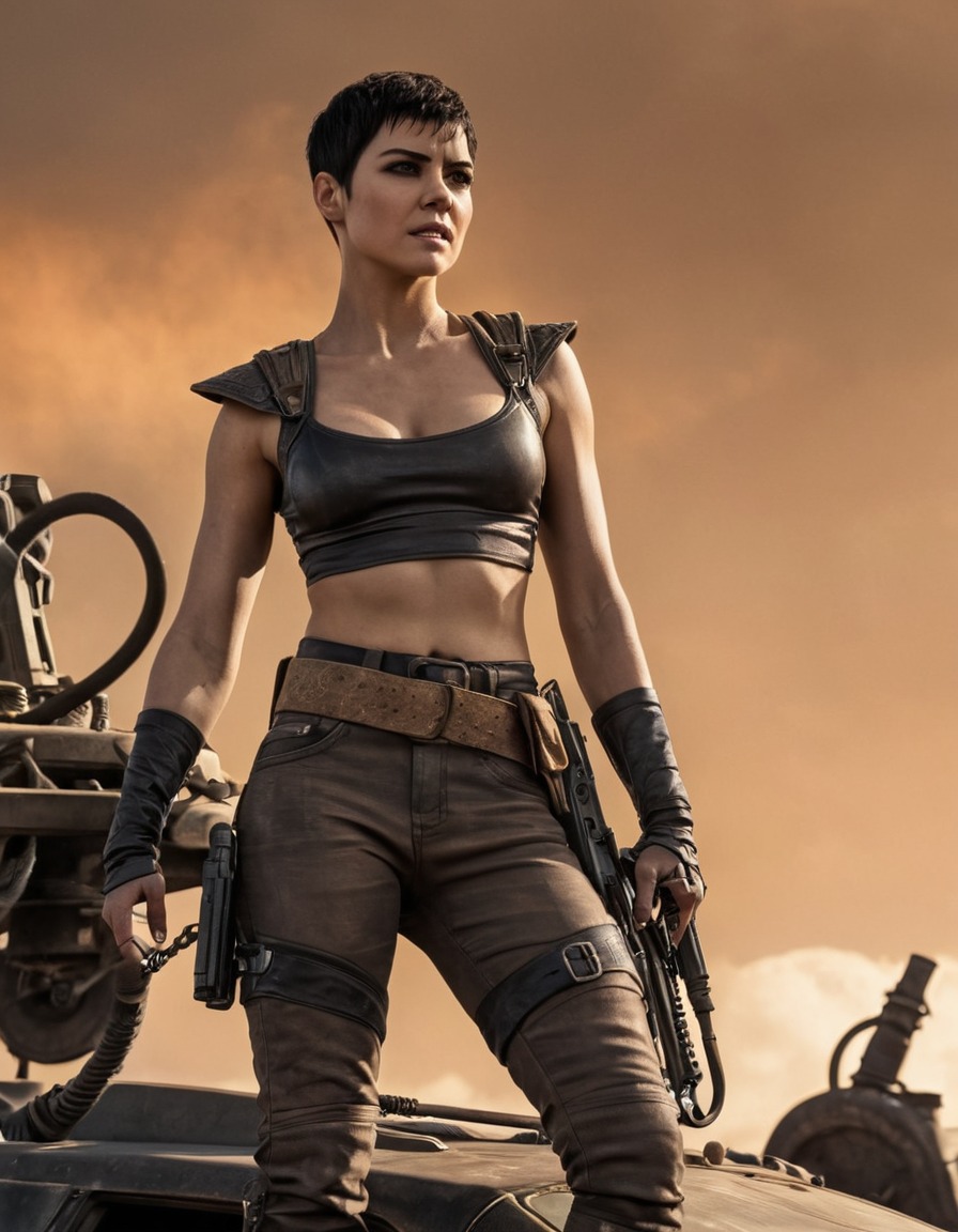 warrior, strong, confident, furiosa, mad max, action, film