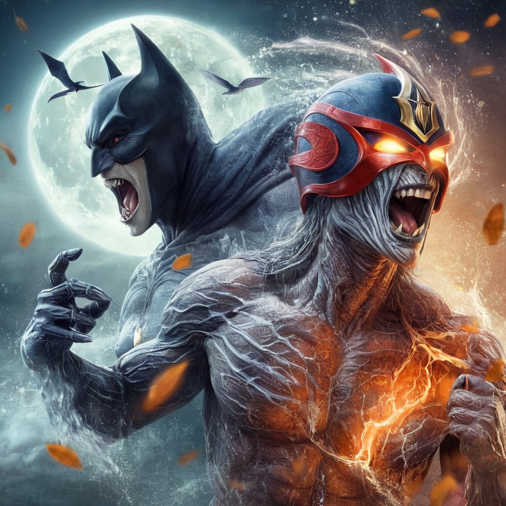 horror, batman, digitalart, fanart, characterdesign, monster, superhero, battybats