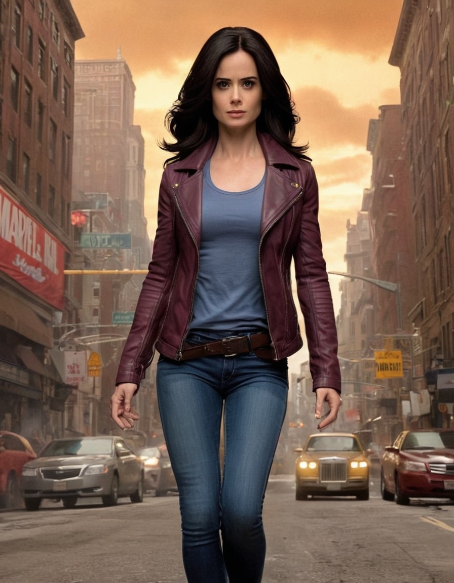 fun, jessica jones, marvel comics, caricature, comedy, humor, fictional character