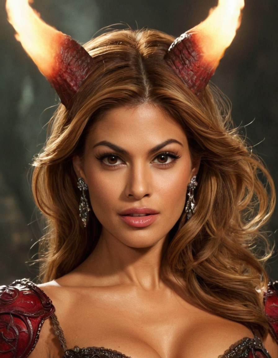 eva mendes, demon, actress, celebrity, possessed, supernatural, hollywood