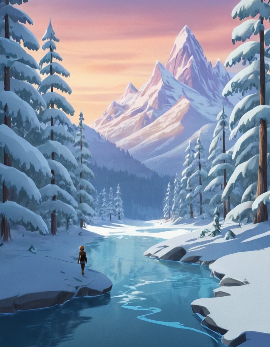 frozen (2013), disney, animated film, elsa, anna, magic, snow