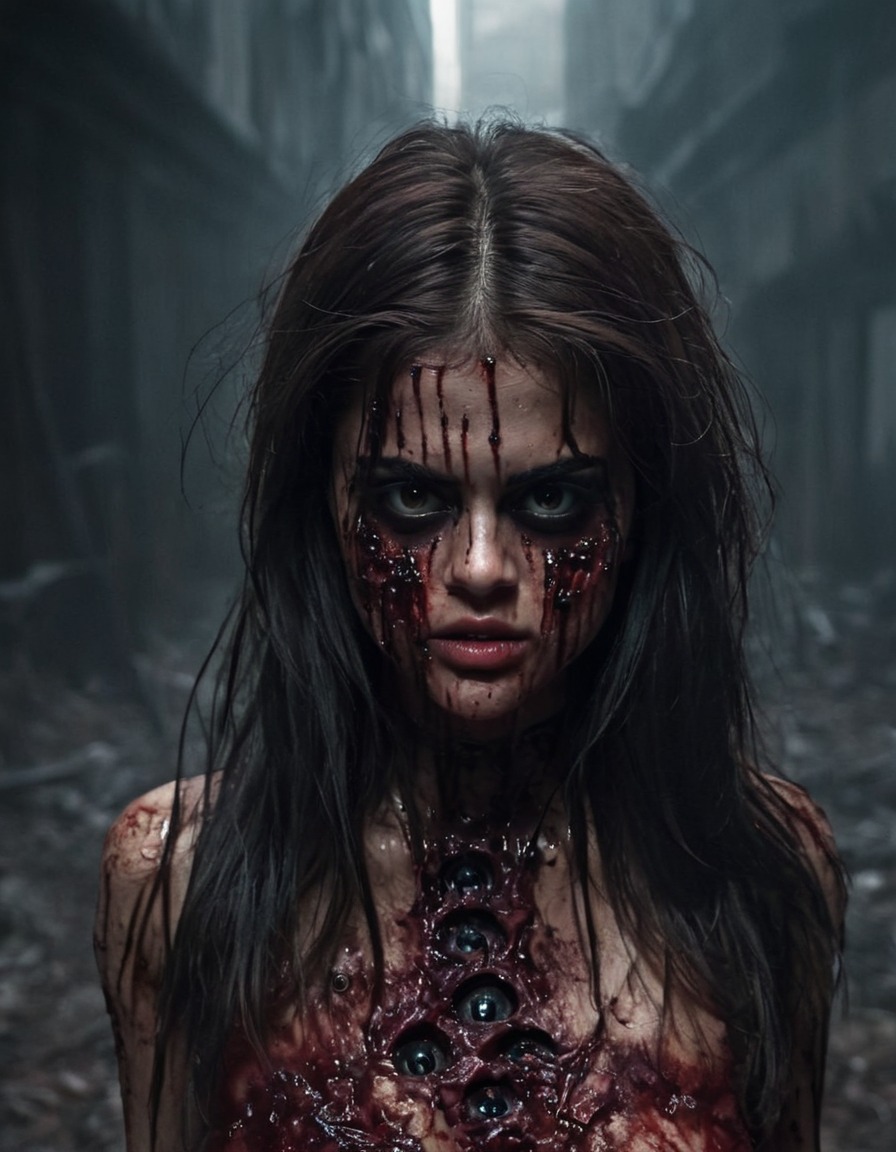 selena gomez, undead, horror, celebrity, halloween, makeup, special effects, zombie, celebrities