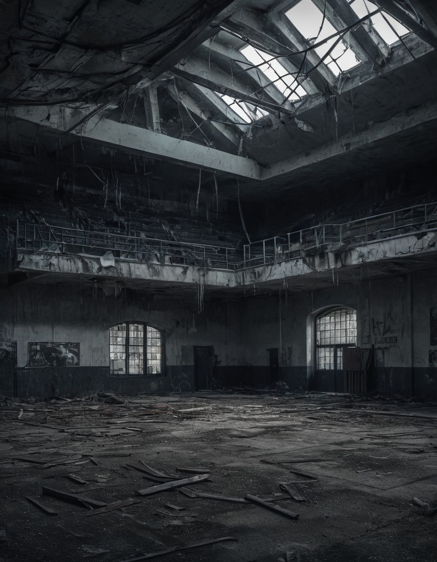 abandoned place, urban exploration, cityscape, fitness, health, architecture, recreation