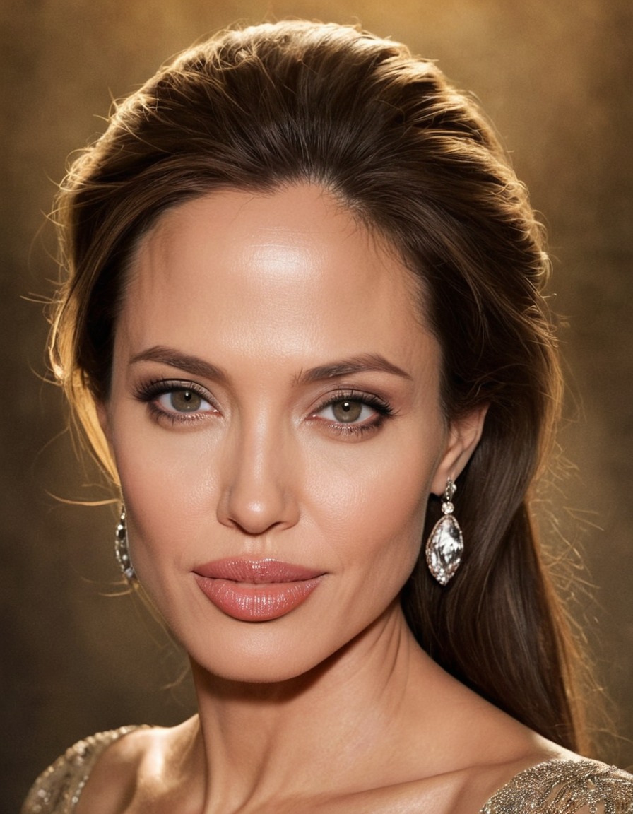 angelina jolie, actress, beauty, award-winning, portrait, hollywood, icon