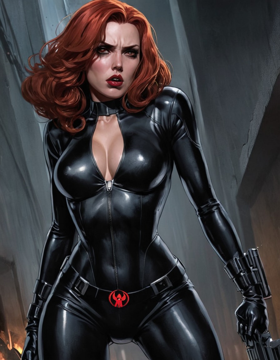 superhero, villain, marvel comics, black widow, evil character