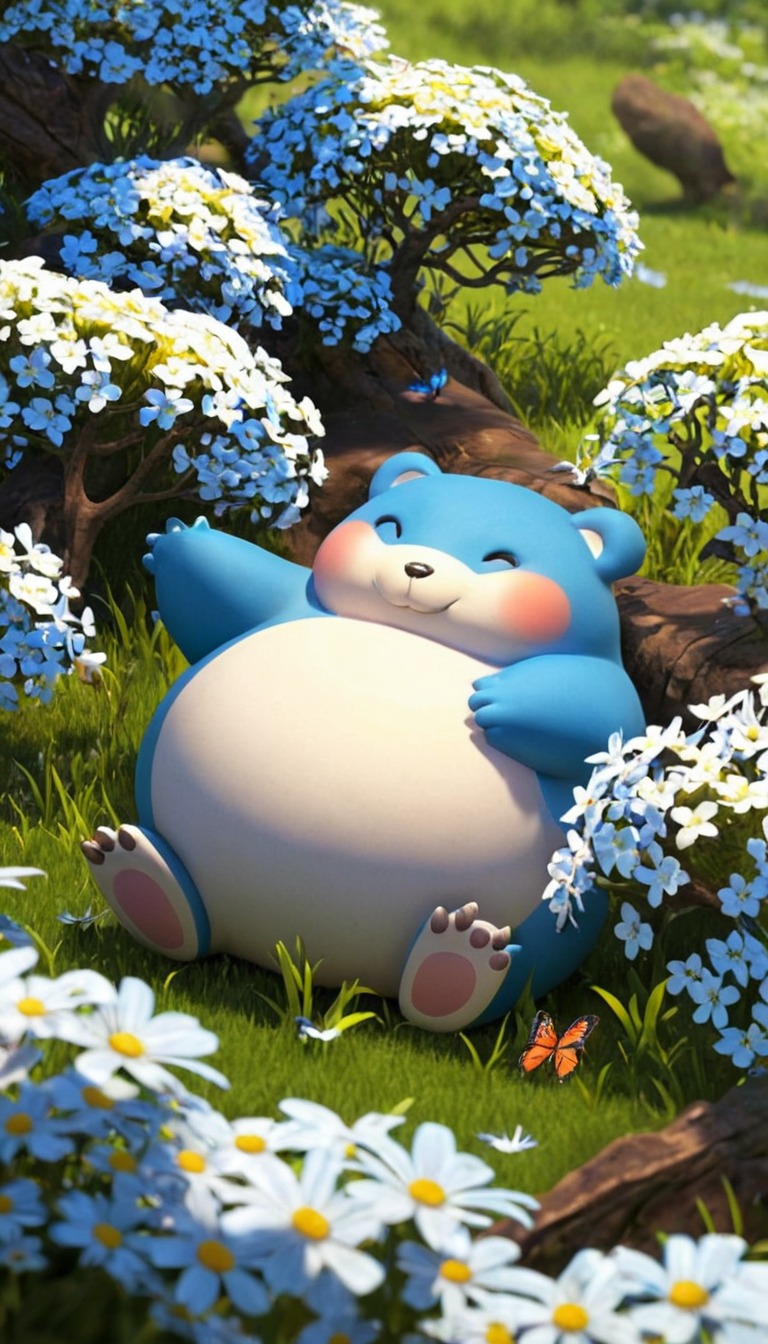 fanart, videogamefanart, digitalart, cartoon, pokemon, anime, digitalpainting, snorlax