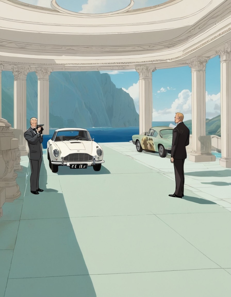 skyfall (2012), james bond, 007, action film, film scene, cinematography, daniel craig