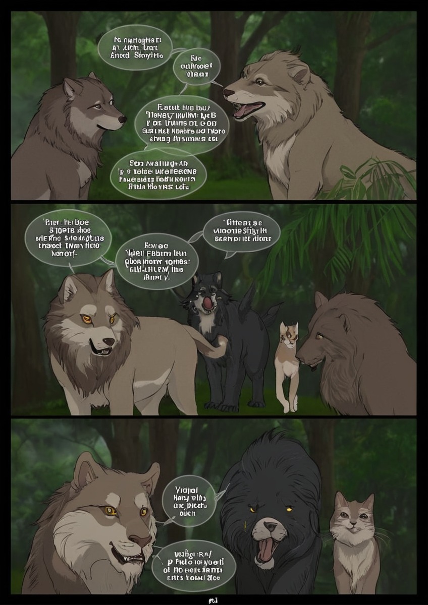 friendswithamonstercomic, comic, skulldog, wolfcomic, animalcomic, friendswithamonster