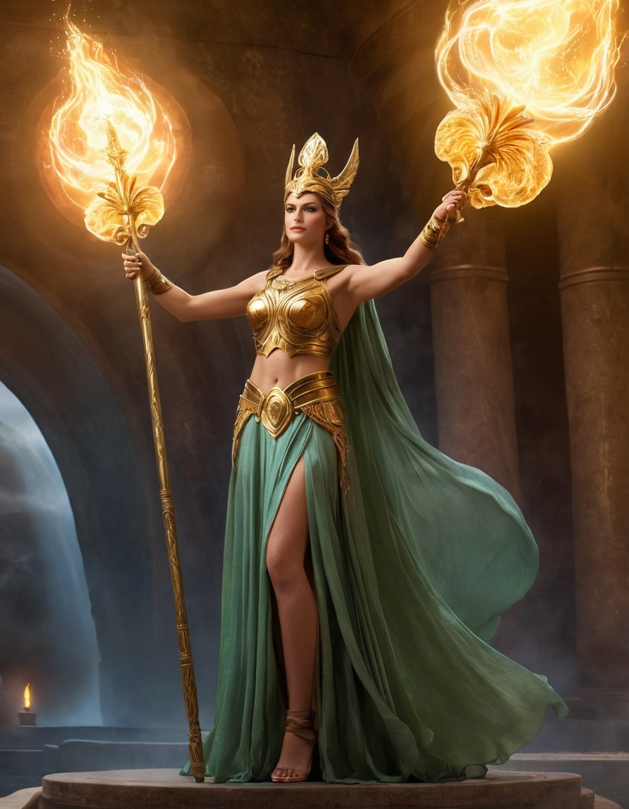 hera, greek mythology, epic, goddess, queen of the gods, olympian, divine power