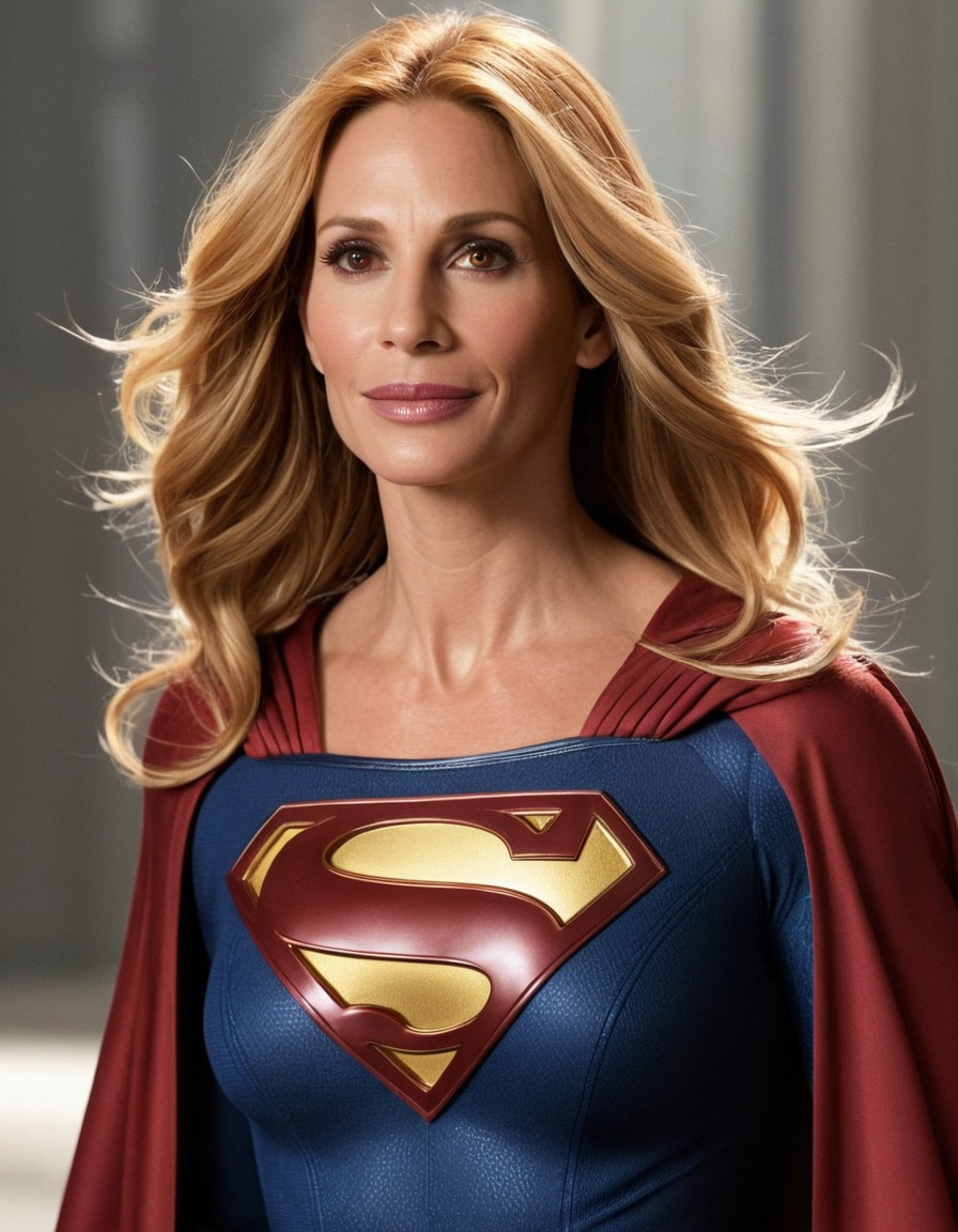 julia roberts, supergirl, actress, famous, hollywood, superhero, powerful