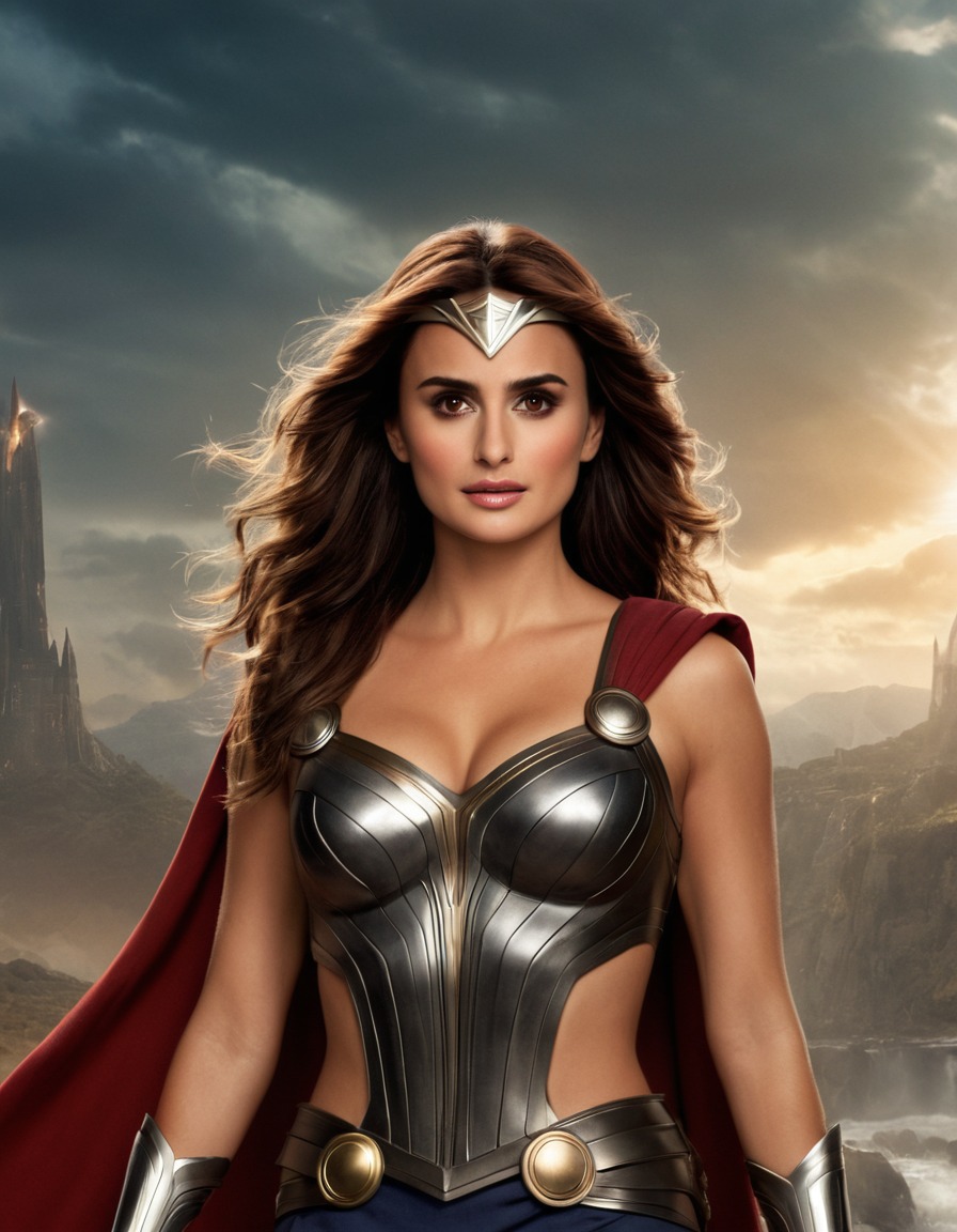 penélope cruz, thor, marvel, superhero, celebrity, acting, casting