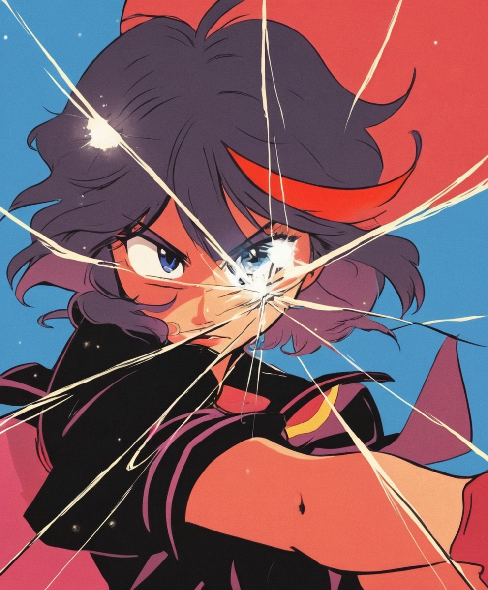 fanart, cartoon, videogamefanart, digitalart, animegirl, killlakill, matoiryuko, matoi_ryuko, killlakillryukomatoi