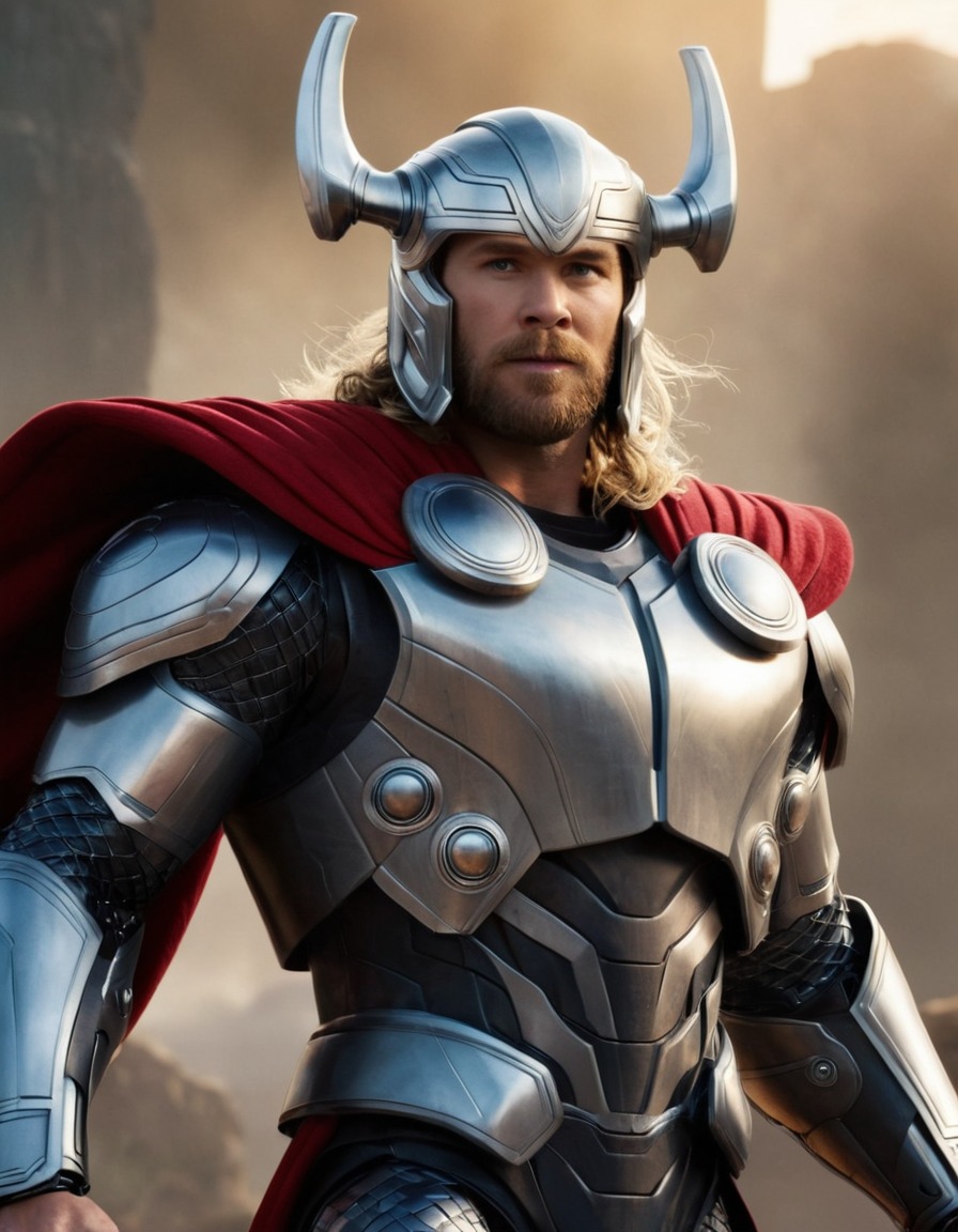 thor, robot, marvel, fiction, superhero, avengers