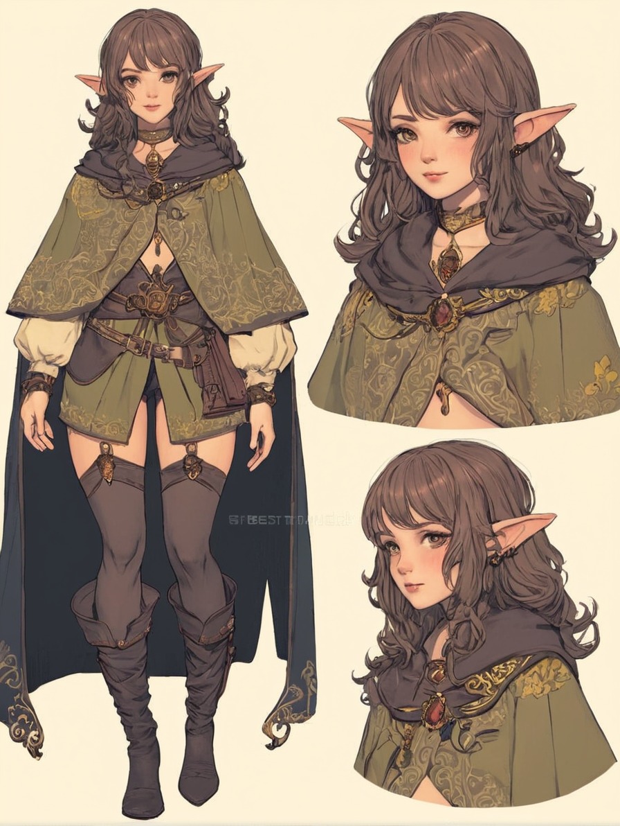 digitalart, characterdesign, adoptable, warrior, adoptablesopen, fantasycharacter, dnd, characterconcept, elf, referencesheet, rpg, sale, adoptableauction, animegirl, originalcharacter, magic, fantasyart, animedrawing, roleplay, outfit