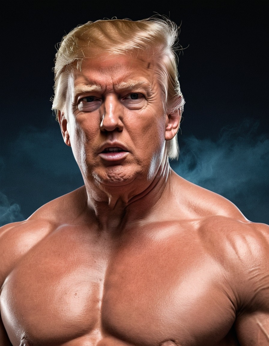 donaldtrump, muscular fitness, action, bodybuilding, president, health, exercise