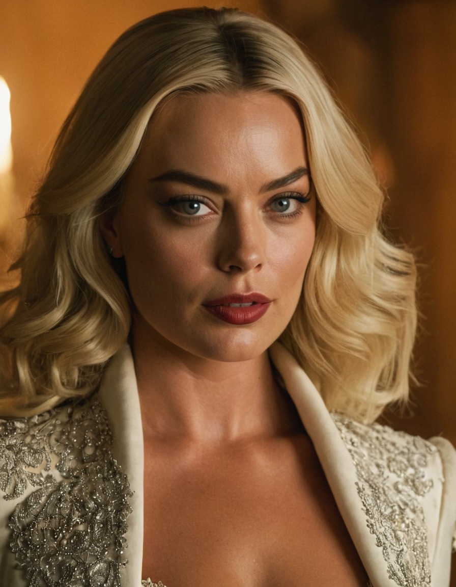 margot robbie, actress, transformation, evil villain, character role, movie, leading lady