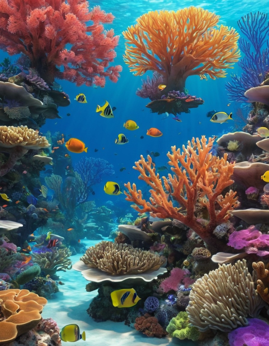 nature, coral reef, marine life, marine ecosystem, biodiversity, scuba diving, ocean conservation