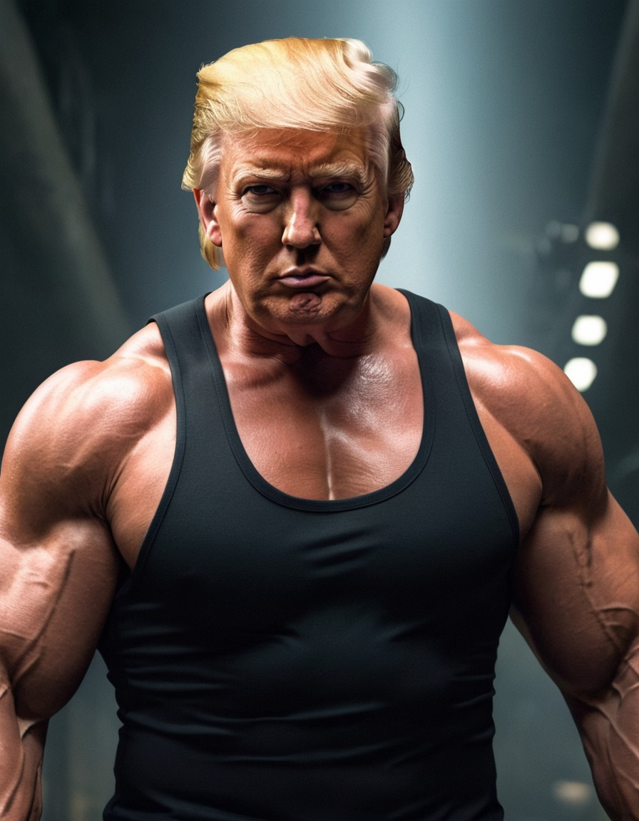 donald trump, muscular fitness, action, politics, president, exercise