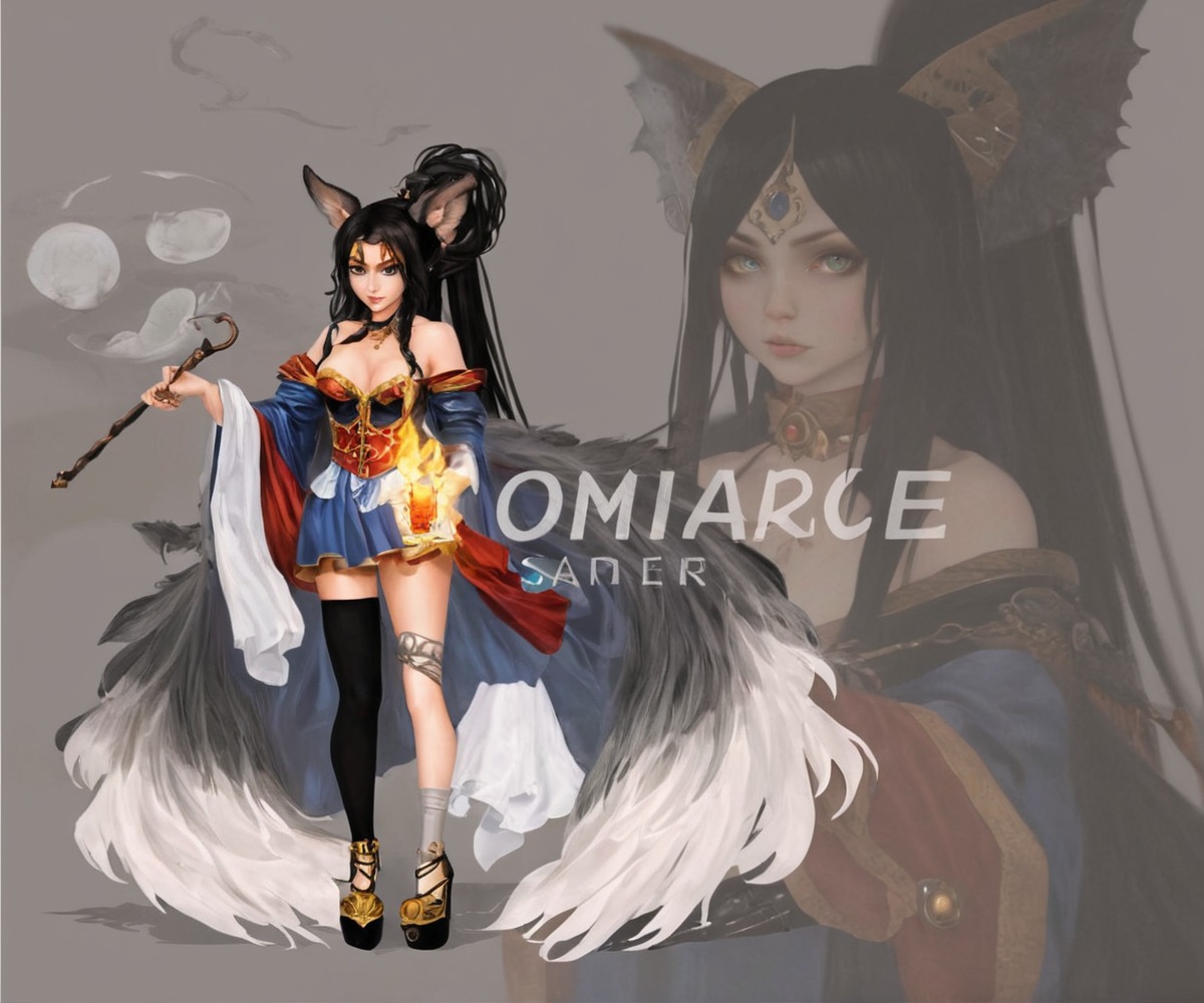 characterdesign, adoptable, adoptablesopen, adoptableauction, kemonomimi, fantasycharacter, characterconcept, digitalart, animegirl, originalcharacter, animedrawing, kitsune, commission