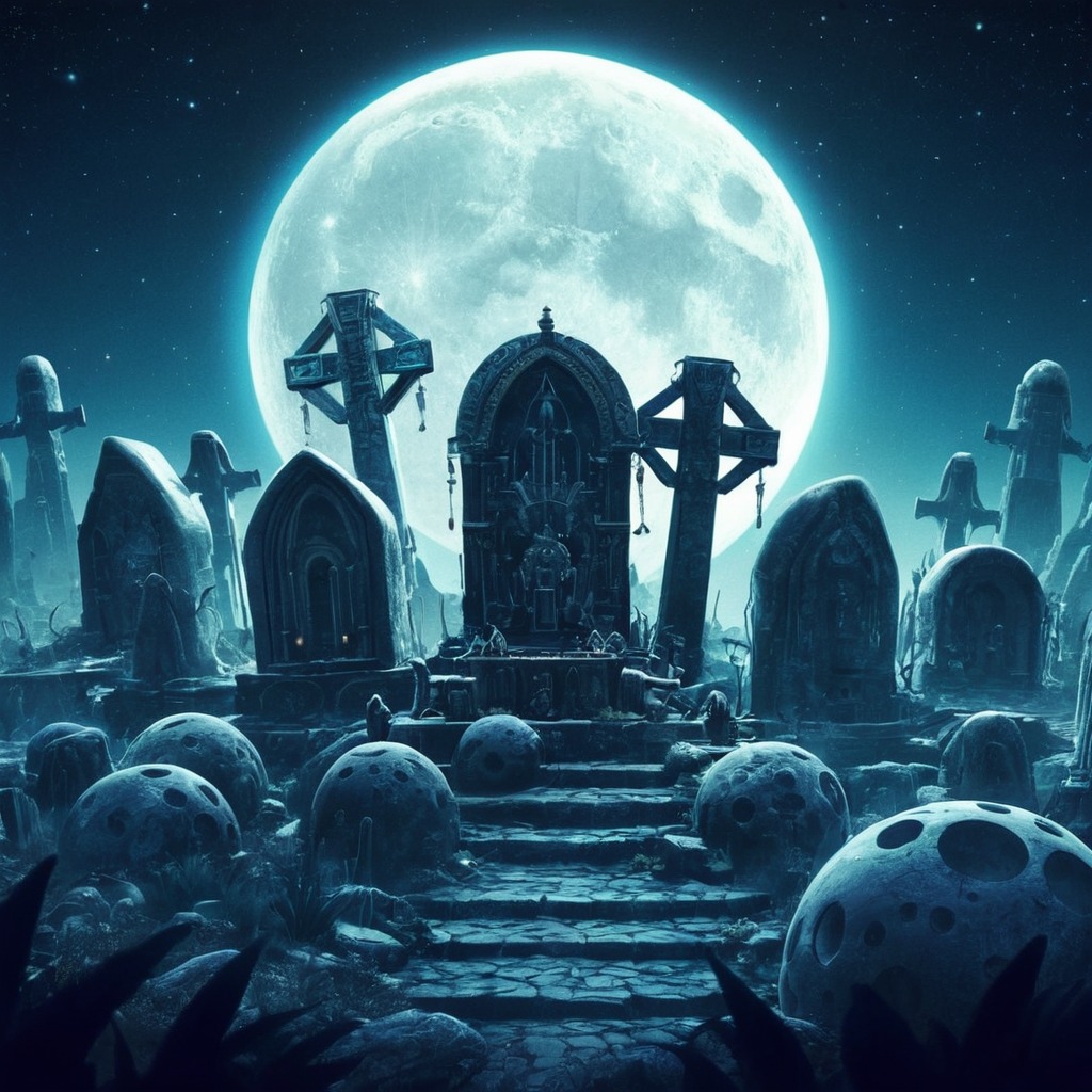 horror, gothic, spooky, halloween, undead, cemetery, wallpaper, creepy, ghost, skull, tombstone