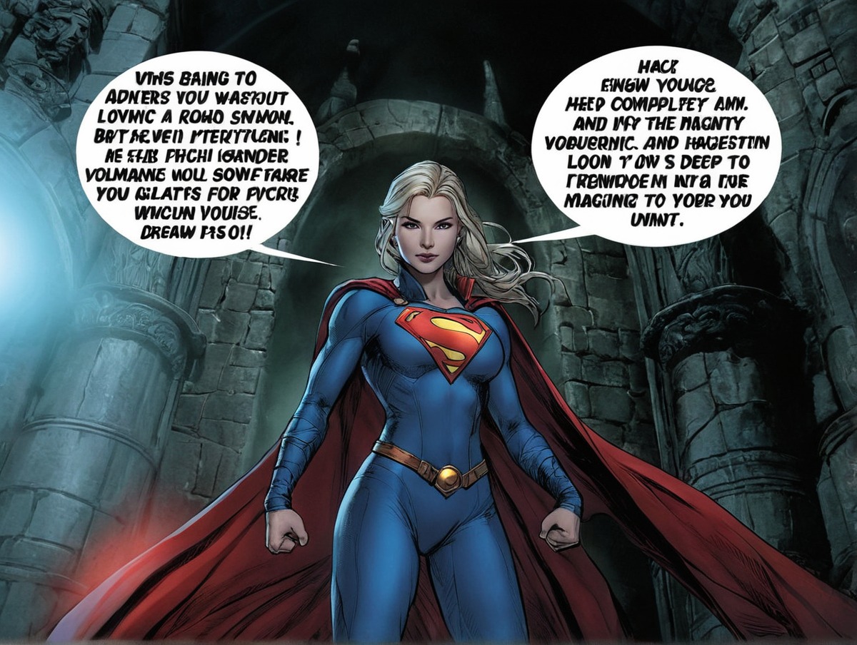 superheroine, supergirl