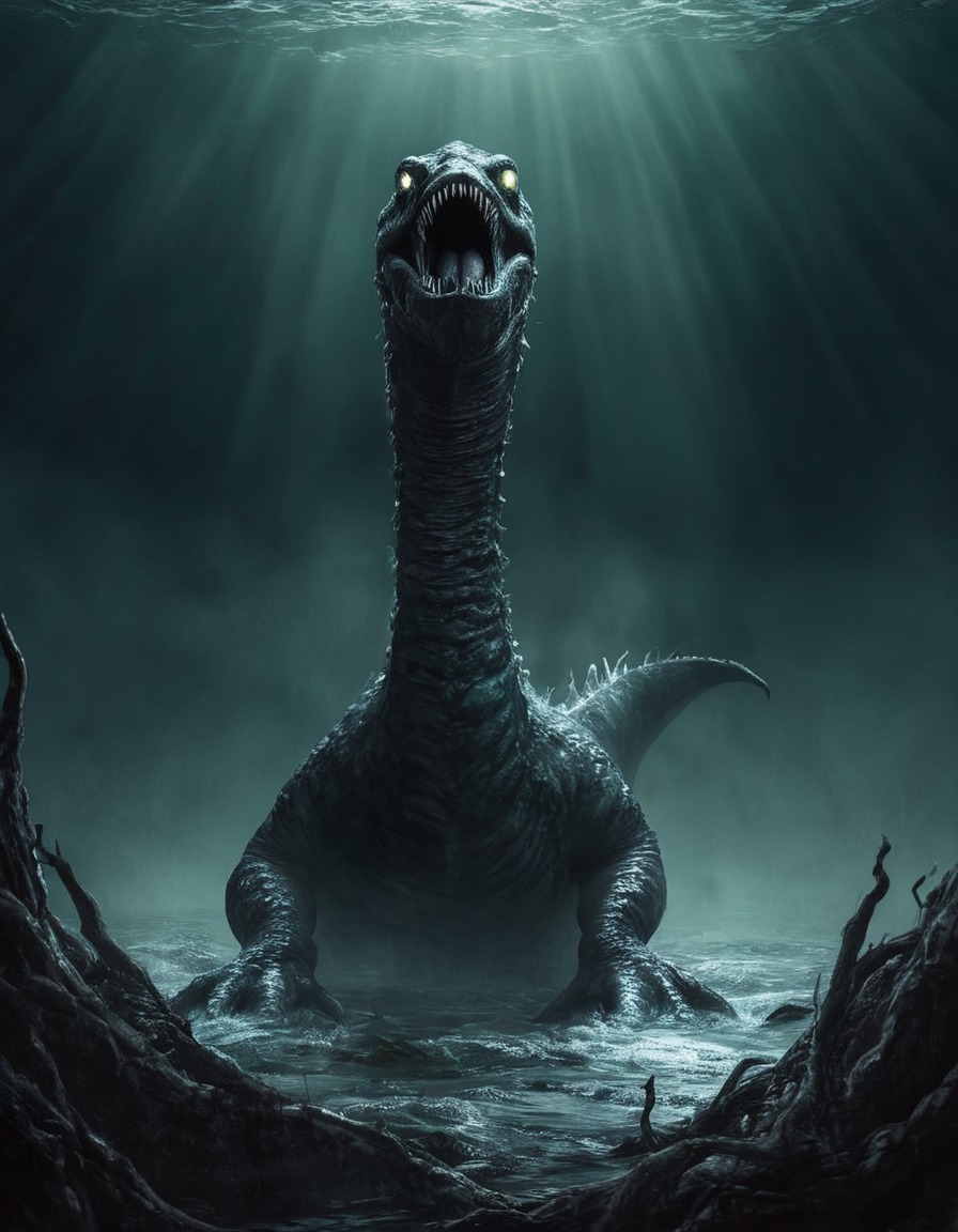 loch ness monster, scotland, legend, mythical creature, sea monster, mystery