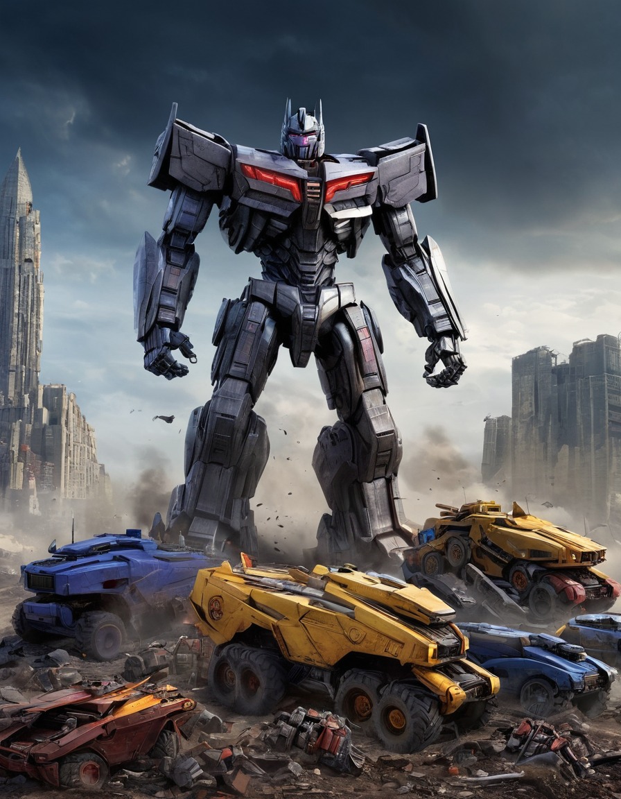 megatron, autobots, transformers, battle, victory, robots, games, movies